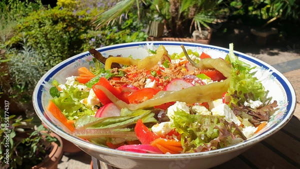 Obraz frischer salat