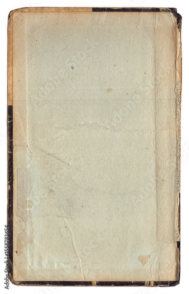 Obraz Vintage background of old ancient torn paper texture isolated