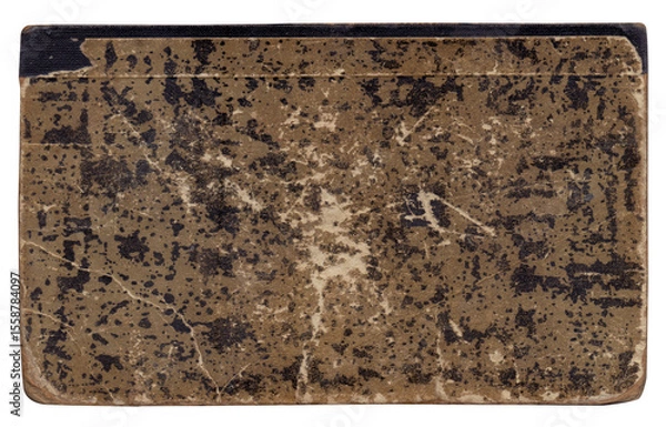 Obraz Vintage background of old book torn paper texture with scratches