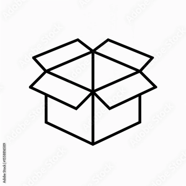 Obraz white gift box