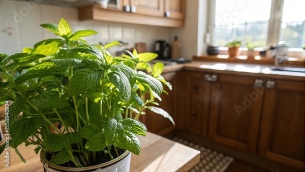 Obraz plants in a pot
