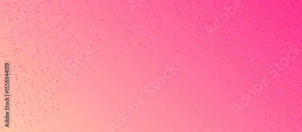 Obraz Pink background pattern pop art texture gradient. Dot halftone pink comic retro abstract wallpaper