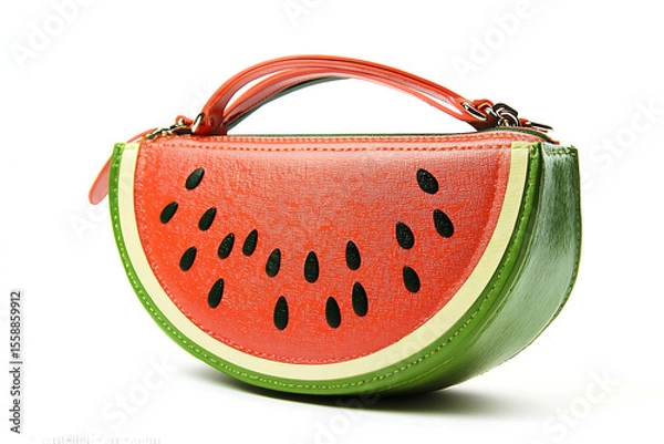 Obraz watermelon isolated on white background