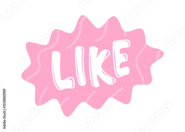 Obraz Like communication comment speech bubble