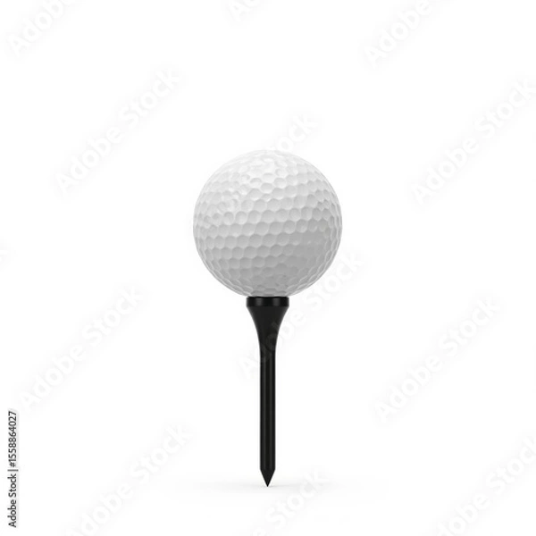 Obraz golf ball on tee