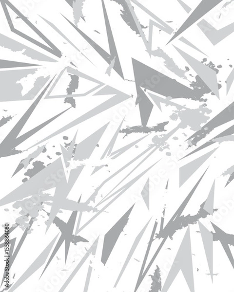 Fototapeta Abstract stripes pattern background with abstract grunge splash for sublimation jersey
