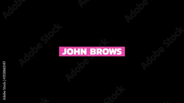 Fototapeta Lower Thirds 9