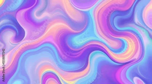 Fototapeta Abstract swirls colorful backgrounds