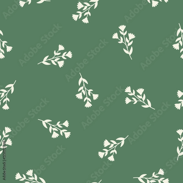 Obraz Floral seamless pattern with flowers