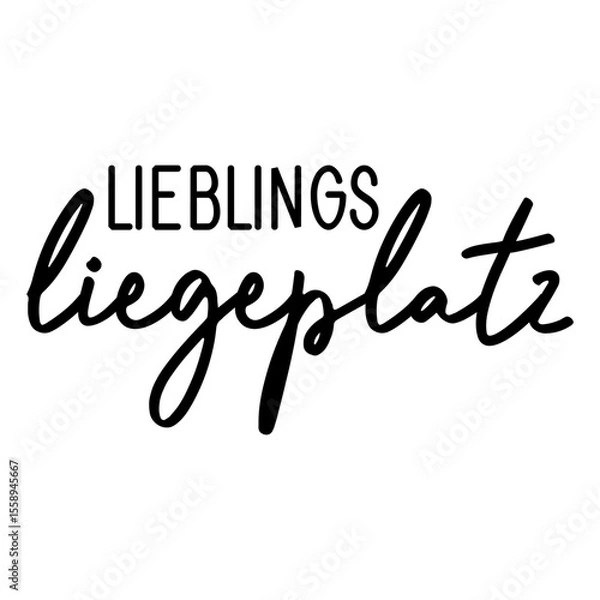 Obraz Lieblings Liegeplatz
