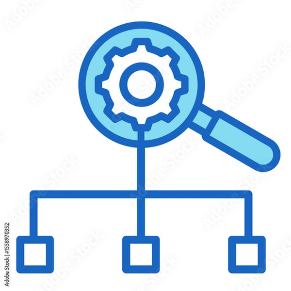 Fototapeta Root Cause Analysis  Icon Element For Design