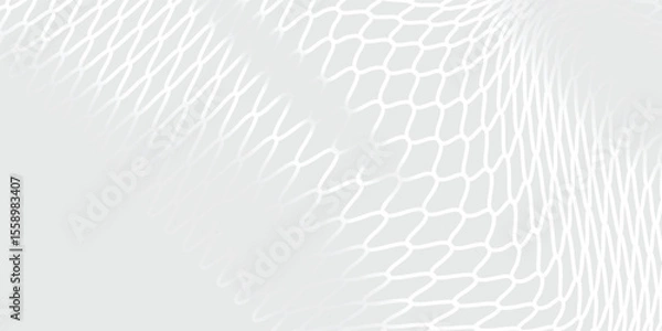 Obraz Mesh texture for fishing nets. Seamless pattern for sportswear or soccer goal, volleyball net, basketball hoop, hockey, athletics. Abstract net  modern art