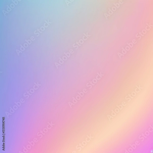 Fototapeta 3D Pink Gradient Abstract Background Design with Wave Shapes and Text Layout for AI Graphics