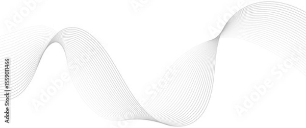 Obraz Vector stylized blend liens gradient background lines abstract background with flowing.