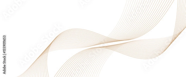 Obraz Vector stylized blend liens gradient background lines abstract background with flowing.