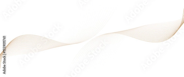 Obraz Vector technology smooth element swoosh speed wave with flowing background