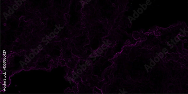 Fototapeta  Abstract dark background with glowing pink plasma-like tendrils, with swirling energy or electrical currents foggy, mysterious atmosphere. Futuristic, sci-fi aesthetic digital artwork, tech visuals