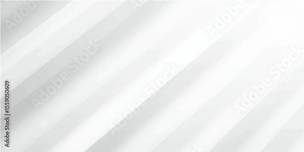 Fototapeta An abstract white background features a textured, light gray, brushed metal pattern with subtle, shiny silver lines