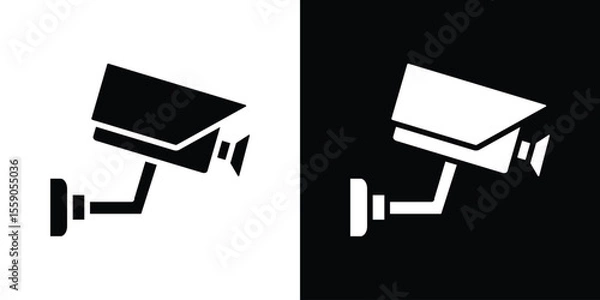 Fototapeta CCTV icon vector, Symbol, logo illustrations