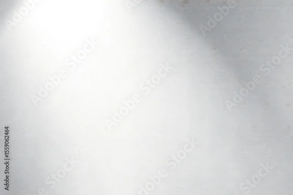 Obraz Softly lit textured white surface with subtle grey gradient and grain