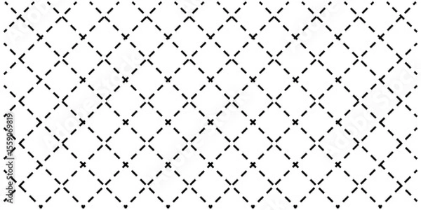 Fototapeta Abstract Diagonal Slash Line Pattern Background – Black Geometric Vector Design