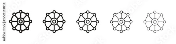 Fototapeta Multichannel icon vector design element vector eps 10