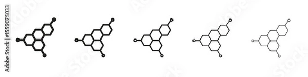 Obraz Hormones icon vector design element vector eps 10