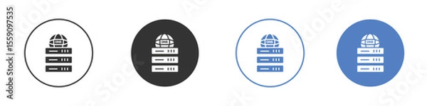 Fototapeta DNS icon