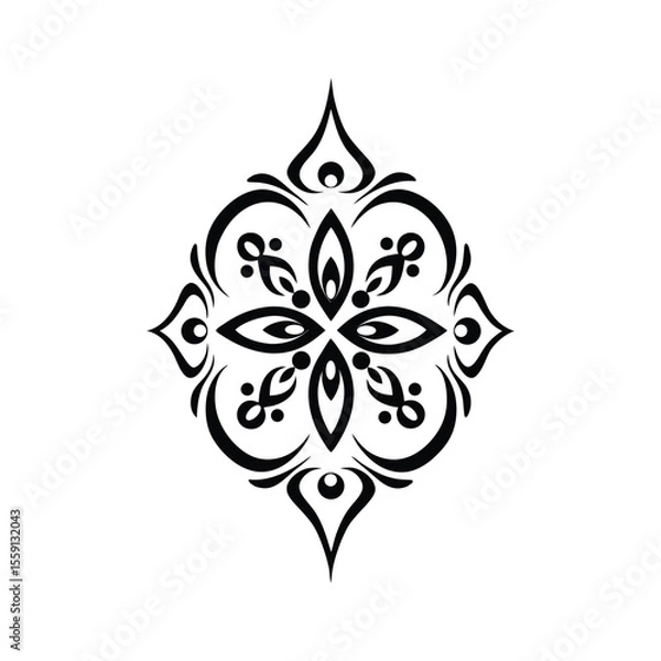Obraz Boho Indian Mandala Vector  