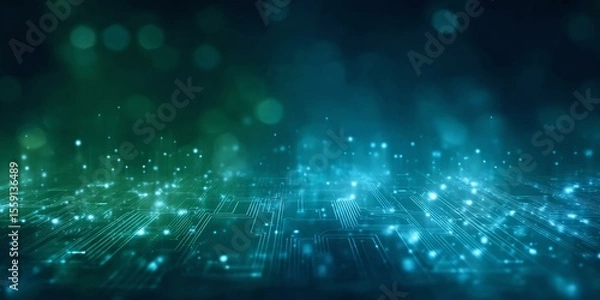 Fototapeta Abstract Digital Circuit Background