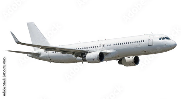 Fototapeta Isolated airplane
