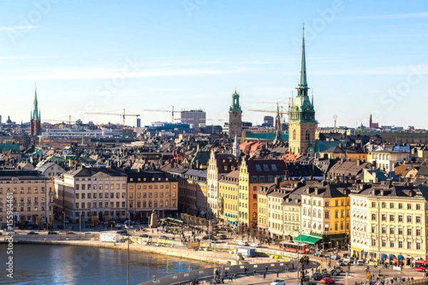 Fototapeta Gamla Stan in Stockholm