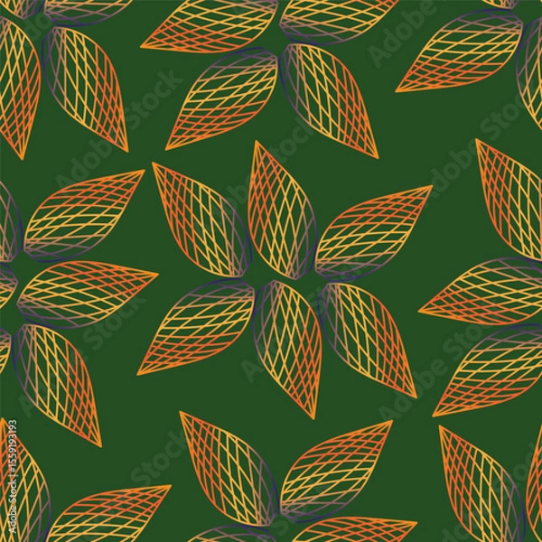 Obraz Ditsy Flowers Seamless Pattern. Fashionable print for textiles, wallpaper and packaging.
