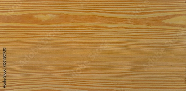 Fototapeta Smooth plywood wood surface with uniform texture and visible color finish