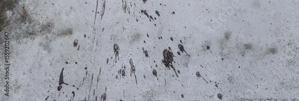 Fototapeta Concrete floor texture with visible stains and smooth background