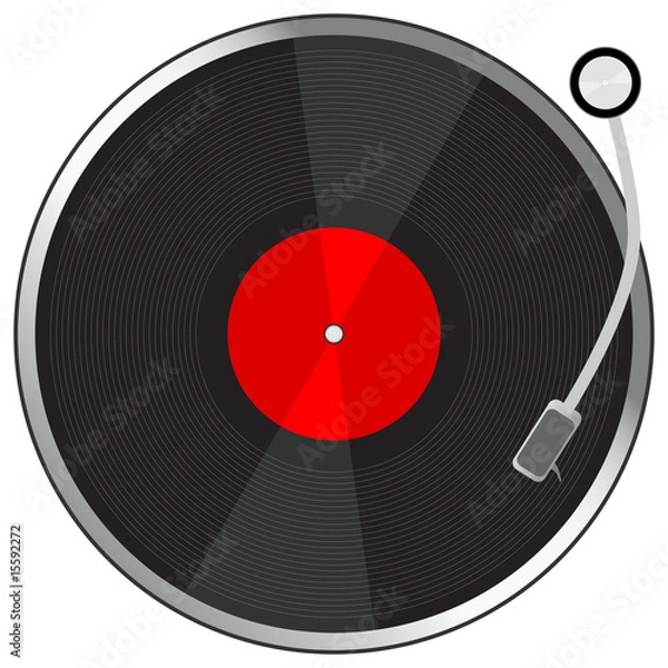 Obraz Vynil plate.