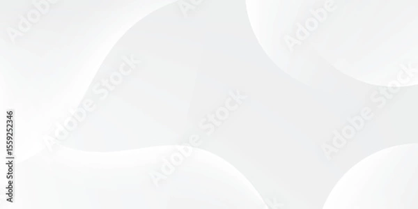 Fototapeta white background with dynamic curve line elegant graphic design element decoration modern art