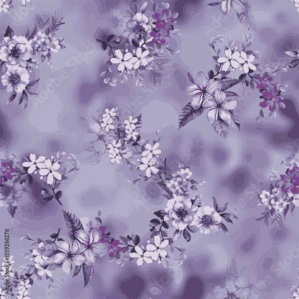 Obraz flower allover background design