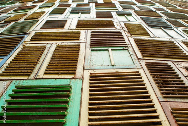 Obraz Old window shutters