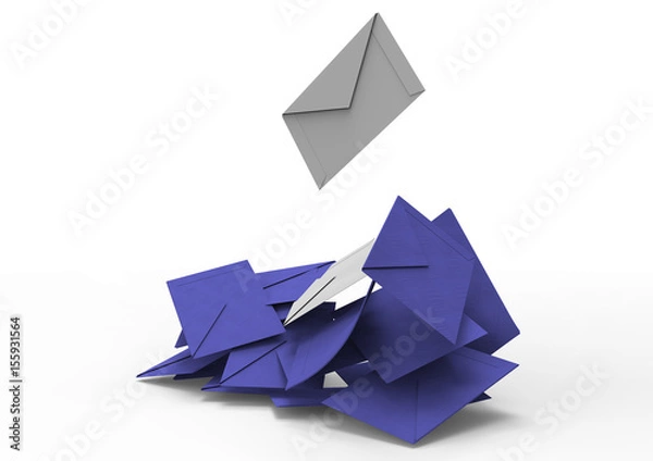 Fototapeta envelopes