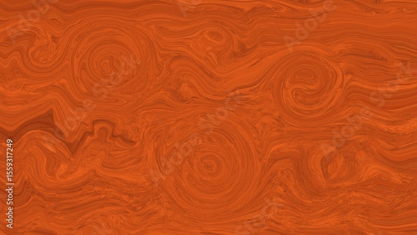 Fototapeta Fluid Abstract Texture with Warm Tones