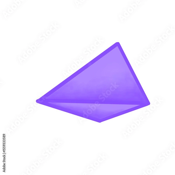 Fototapeta triangular pyramid