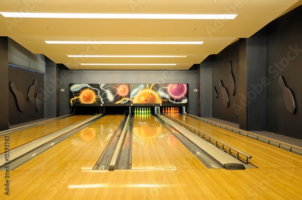 Obraz Bowling alley