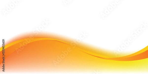 Fototapeta Bright shiny wavy abstract background. Vector design