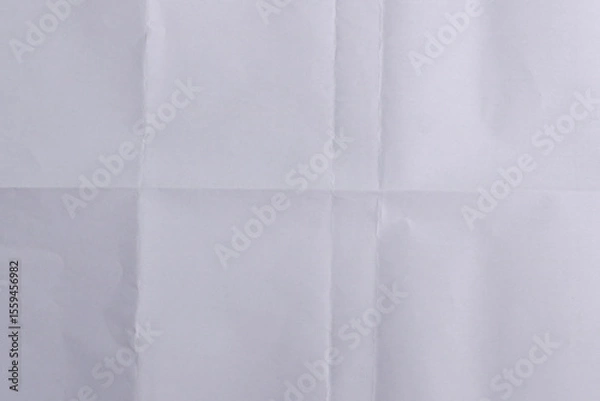 Obraz Folded White Paper Texture Background
