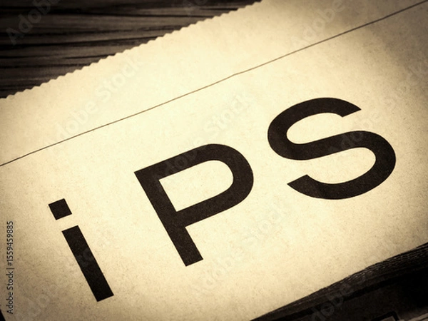 Obraz 「iPS」と書かれたニュースの見出し