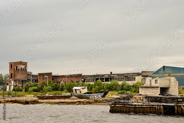 Obraz  Industrial zone