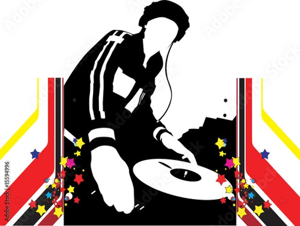 Obraz dj