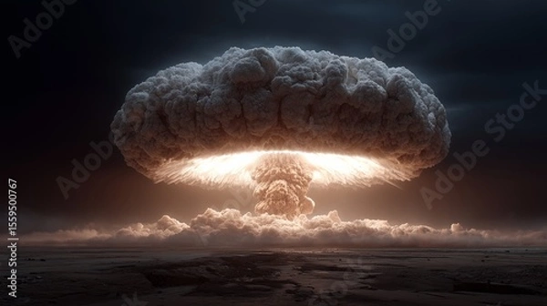 Obraz Nuclear bomb explosion