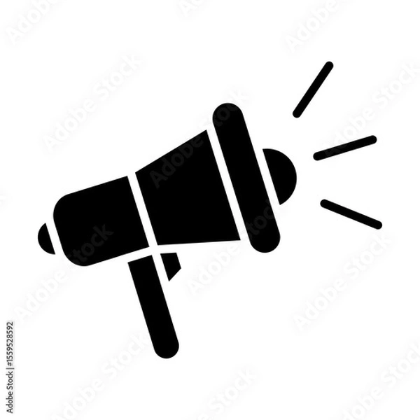 Fototapeta Megaphone icon